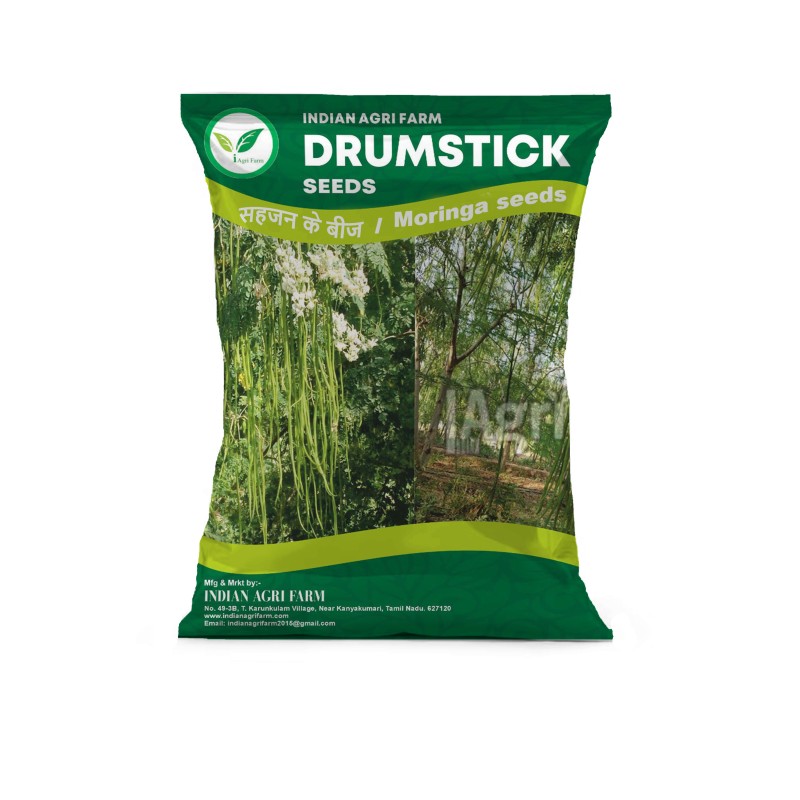 Indian Agri Farm Drumstick / Moringa Seeds For Plantation Seeds